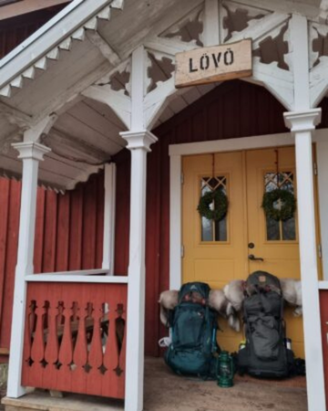 Bo på vandrarhem i Store Mosse nationalpark